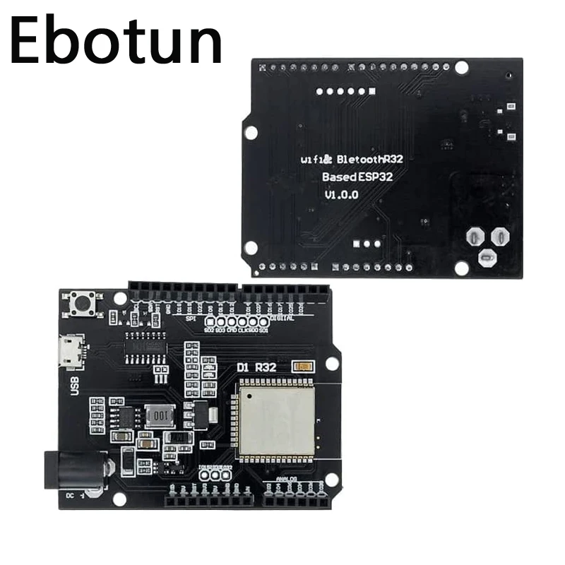 ESP32 для Wemos D1 Mini R32 ESP-32 CH340G WiFi Беспроводная Bluetooth макетная плата 4 Мб Flash с Micro USB adruino