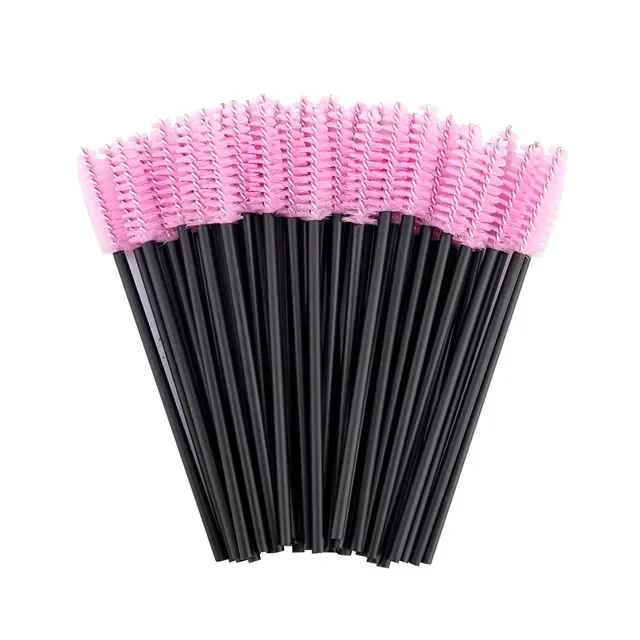 New in Extension Disposable Eyebrow brush Mascara Wand Applicator Spoolers Eye Lashes Cosmetic Brushes Set makeup tools free shi