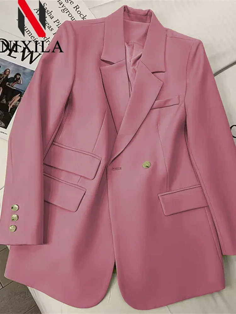 Элегантное Женское Пальто На Заказ Весенне-осенняя Офисная Женская Стильная