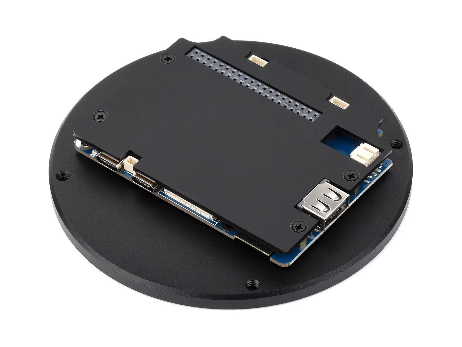 Фото ESP32-P4 3,4/4-дюймовая макетная плата с круглым сенсорным дисплеем, разрешение 800 × 800/720 × 720, закаленное стекло с оптическим склеиванием №2