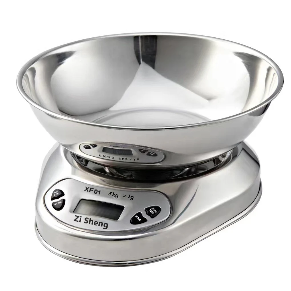 

Электронные кухонные весы с ЖК-дисплеем, 5 кг, 1 г