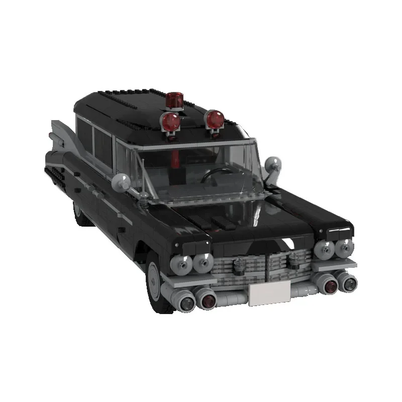 Строительный блок MOC- 123575 Czarny montaż samochodu model klocków konstrukcyjnych 1921 szt. Klocki konstrukcyjne dla chłopców