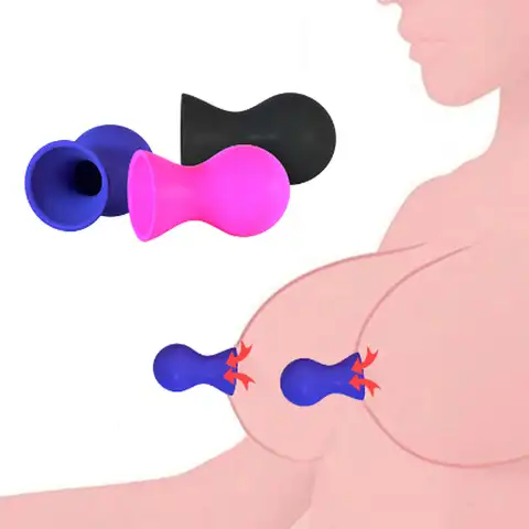 Nipple Sucker Sex Shop G Spot Nipple Pump Suction Cup Breast Massager Clitoris Stimulator No Vibrator Sex Toys For Woman Couples