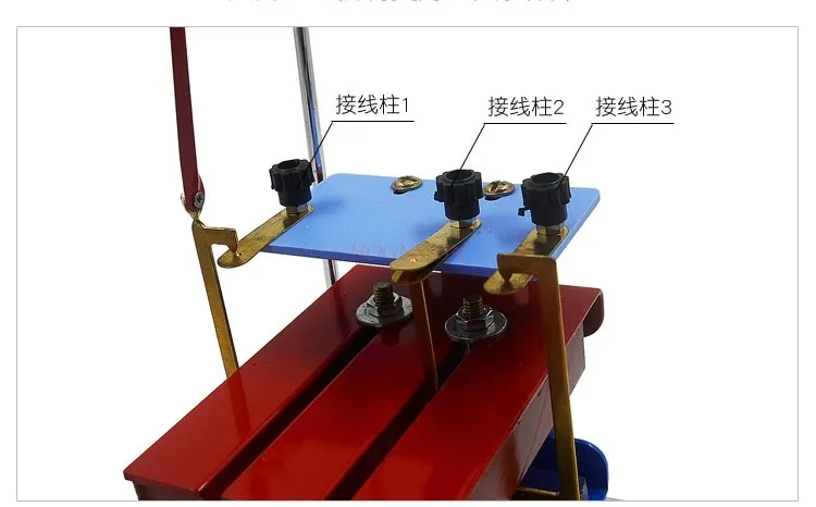 Tanie Ampere Force Demonstrator Wskaźnik Typu Efekt Pola Magnetycznego Na Bieżącym Sprzęcie Eksperymentalnym Zasilany Drutem Do Nauczania Fizyki