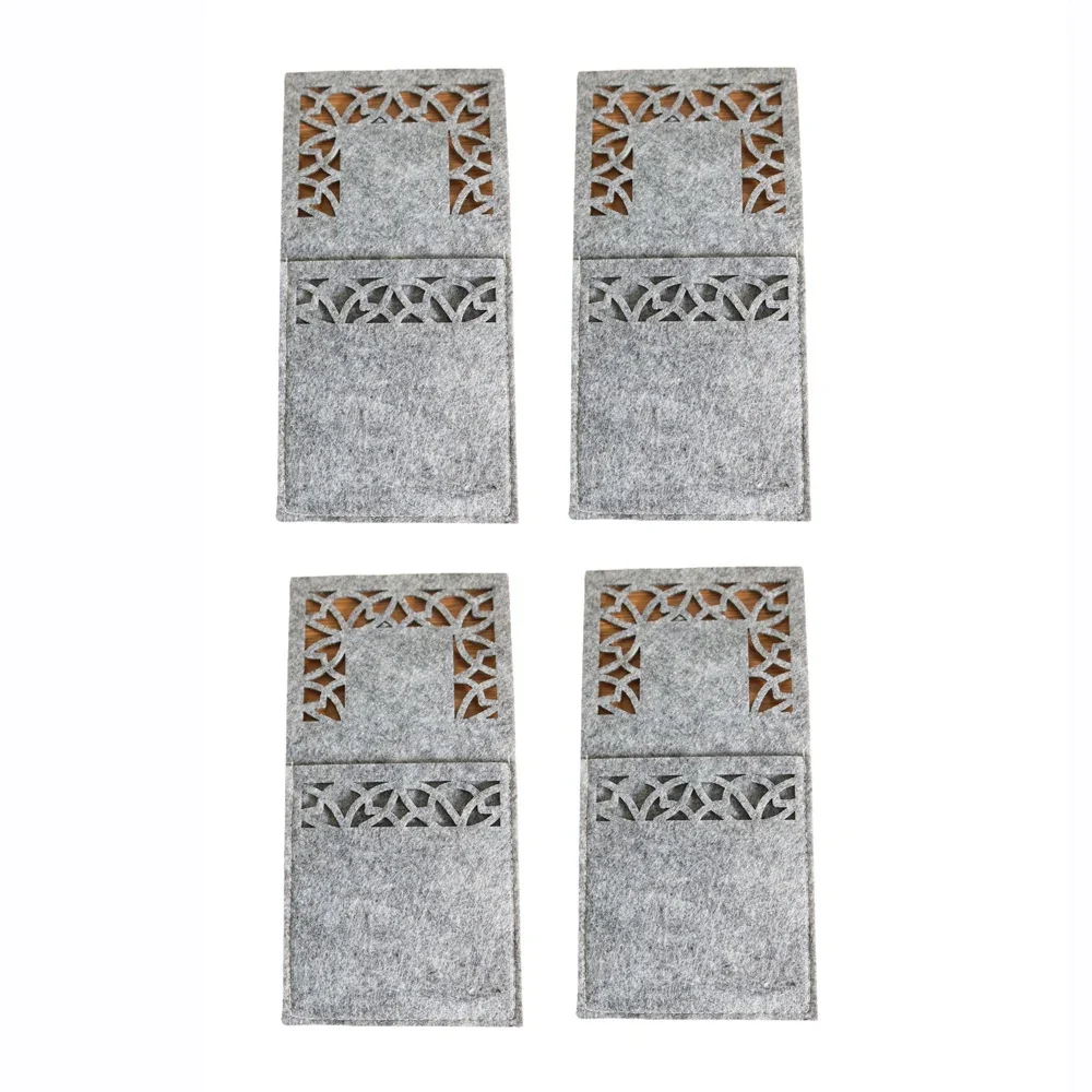 

Рождественские чехлы для столовых приборов 4 шт.