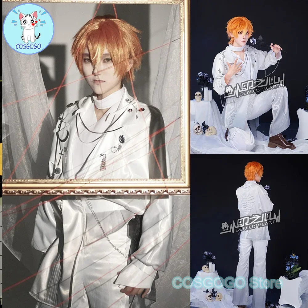 COSGOGO PJSK Shinonome Akito Косплей Проект Sekai Костюм Модная Красивая Униформа Хэллоуин