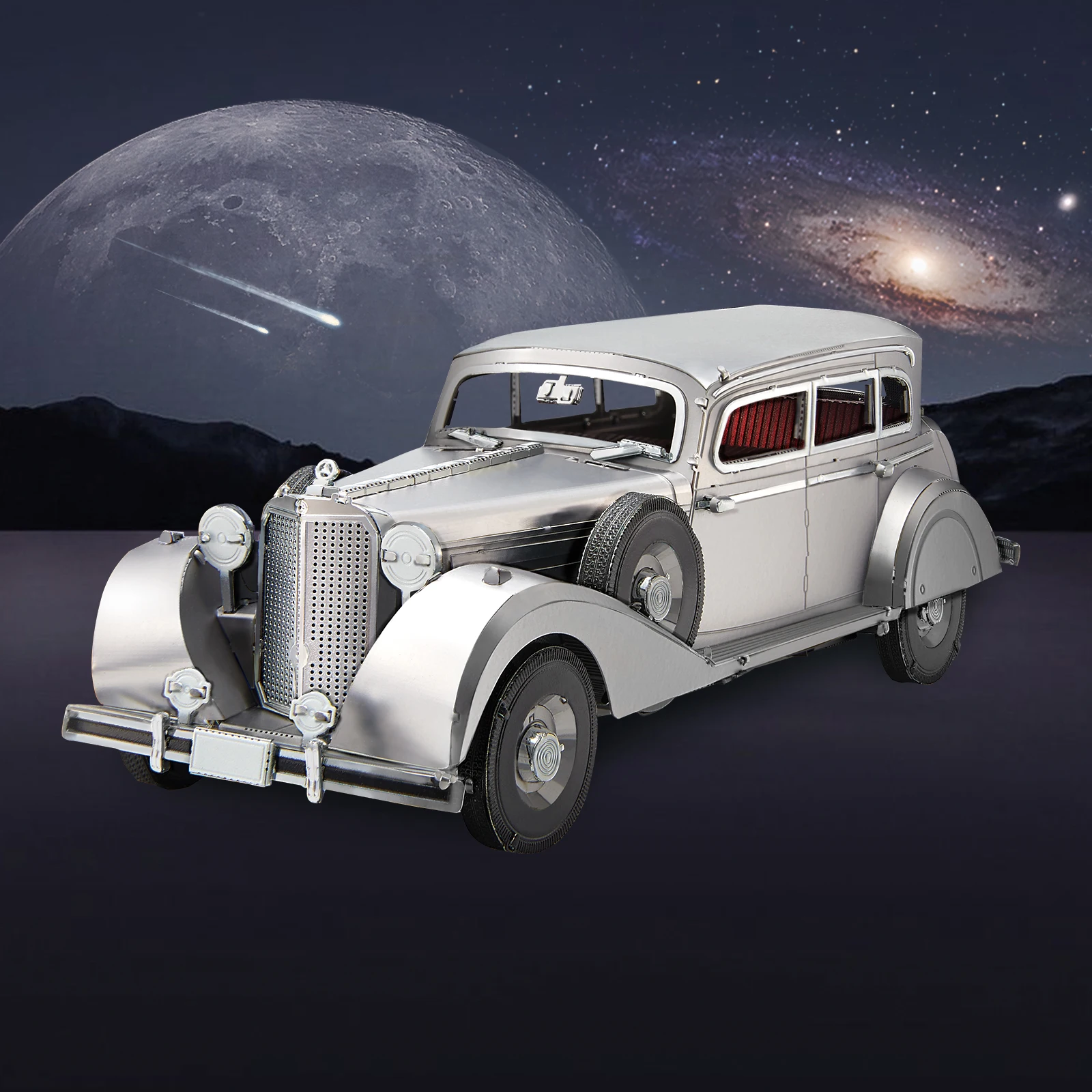 Piececool 3D металлические пазлы пуленепробиваемый седан 770k DIY набор моделей