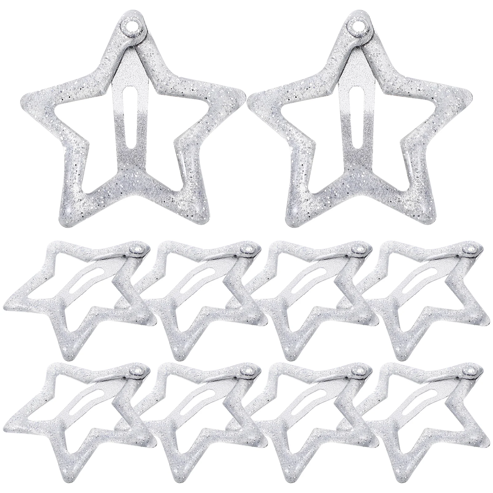 

10 шт., женские заколки для волос, на возраст 8-10 звезд