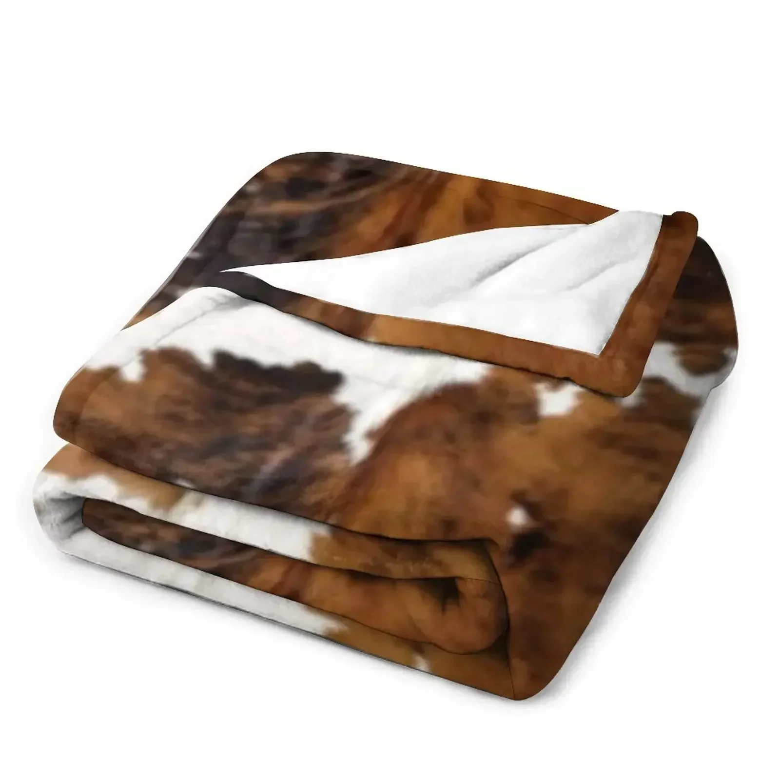 Одеяло Brindle Cow Hide диван-кровать одеяло забавный подарок одеяла
