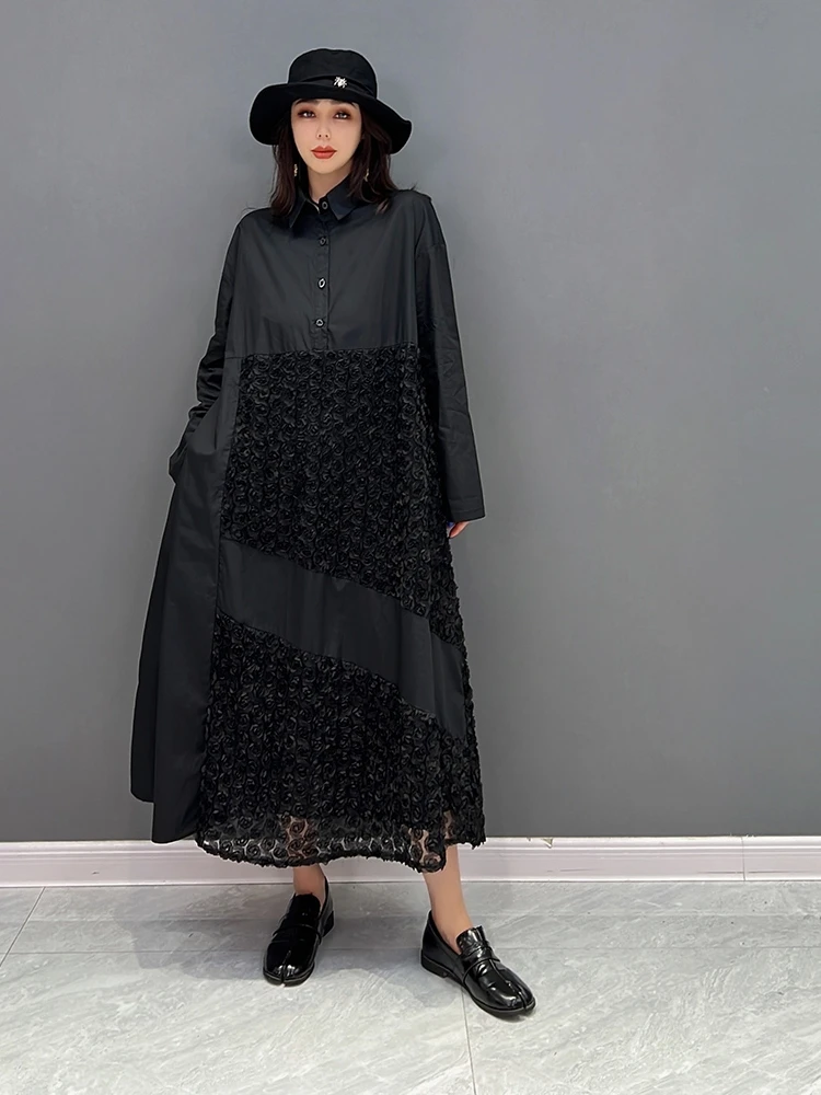 

EVLOOKS Europe Station 2022 Autumn New Korean Fashion Dress Temperament Slim Casual Fashion Women's Dress