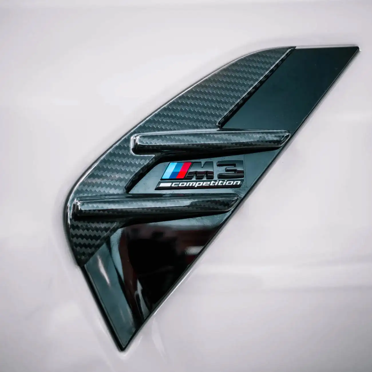 Для BMW G80 M3 G82 M4 2021 + OEM сухое углеродное волокно, передние крылья, спойлер, утиное крыло, разделитель ветровых лезвий, накладки (art.: 3920cf8fcaa23) - 3920cf8fcaa23
