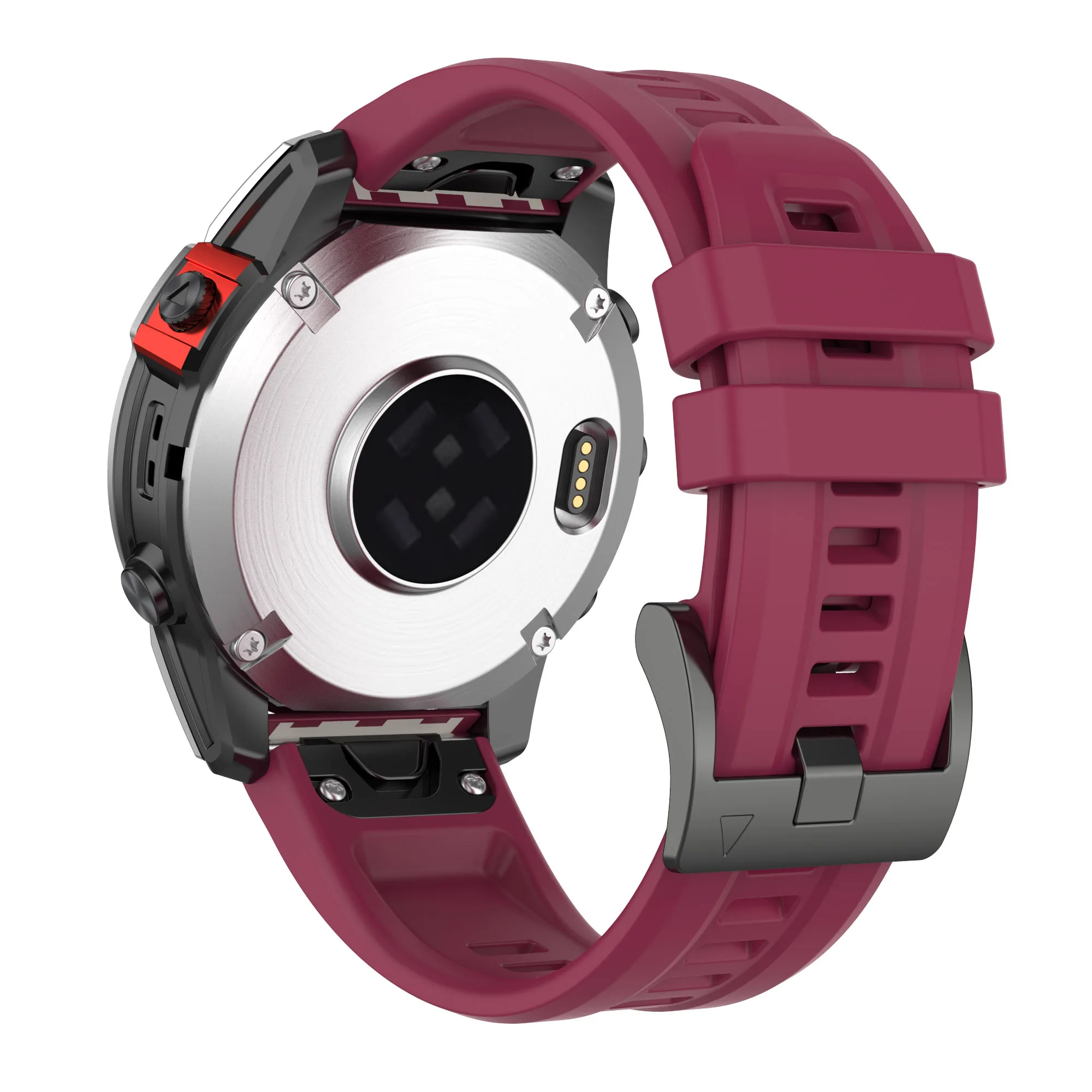 Ремешок Quickfit для наручных часов силиконовый браслет Garmin Fenix 7X 7 S Solar/6X 6S 6 Pro 3 5 5S 5X Plus