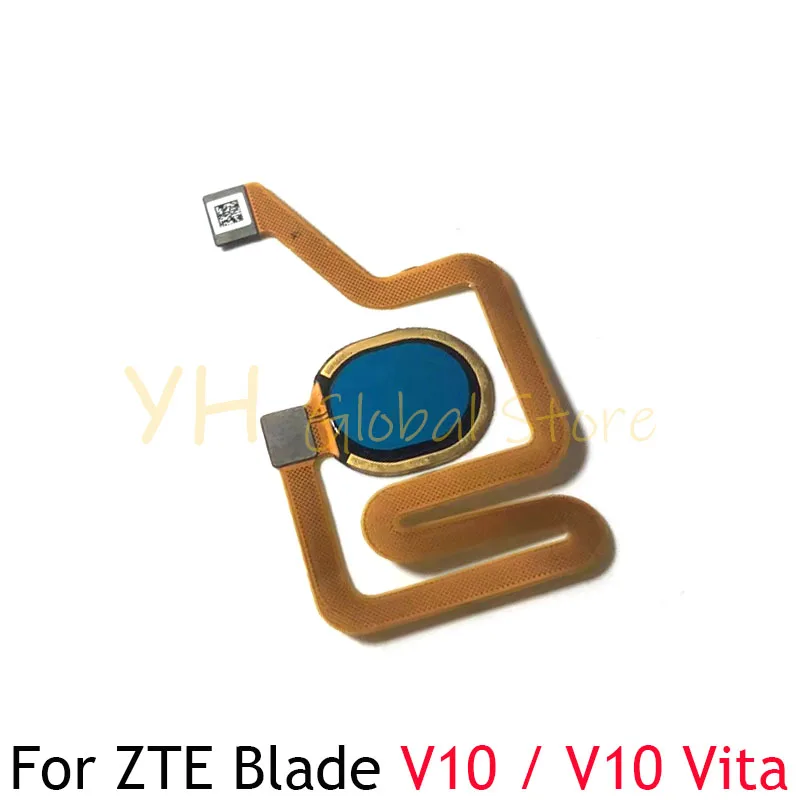 Для ZTE Blade V10 V30 Vita кнопка Домой датчик отпечатков пальцев гибкий кабель запасные