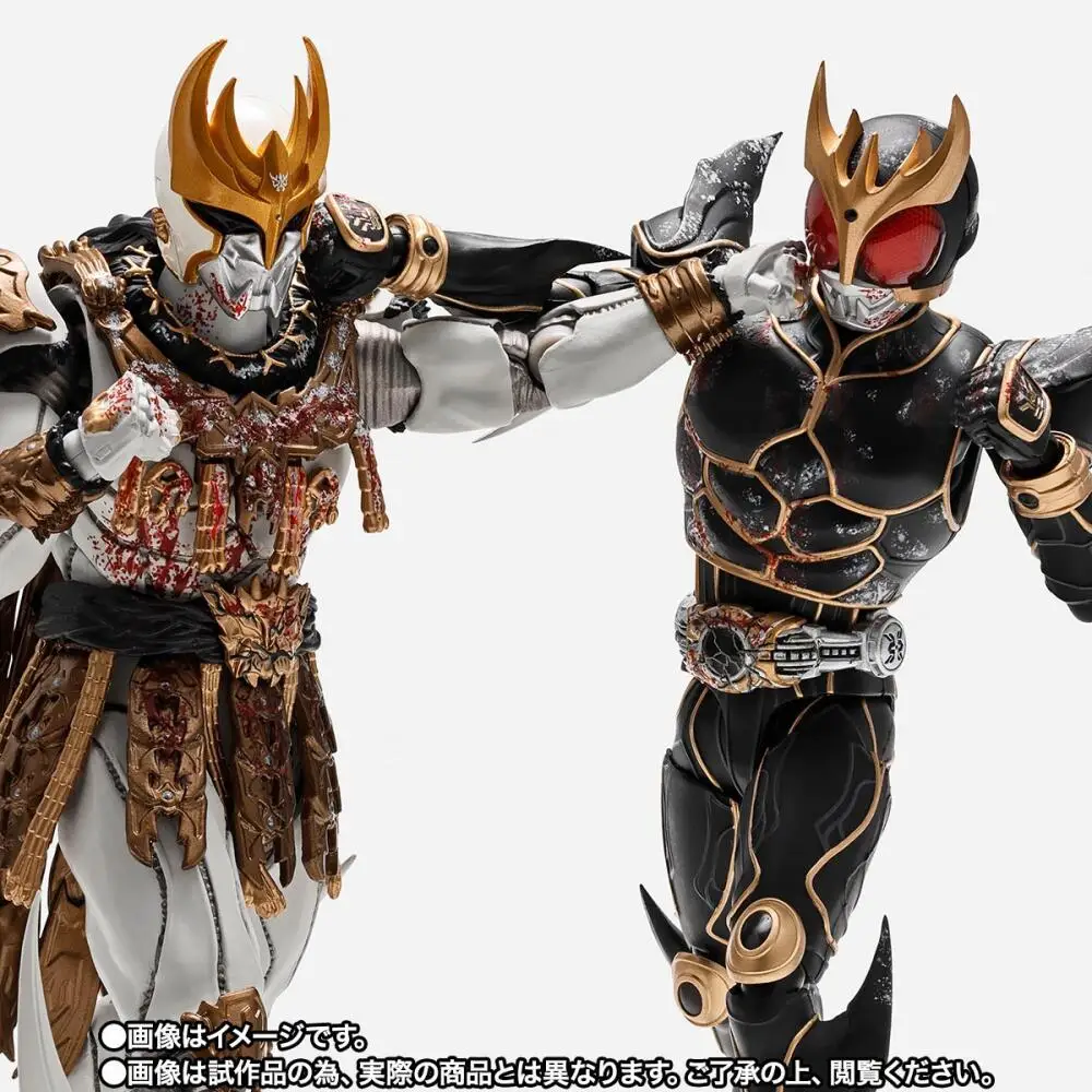 Фото В наличии Оригинальная фигурка Bandai Shfiguarts Kamen Rider Kuuga N Daguva Zeba Kuuga, аниме-модель, игрушка №2