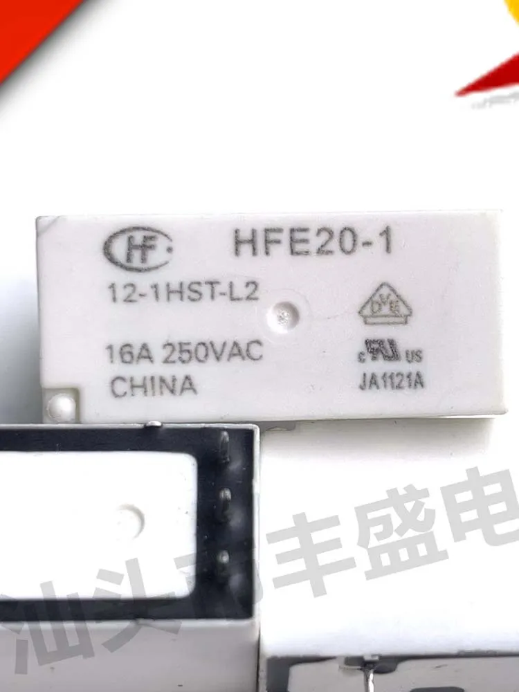 5 PCS 12V Relay HFE20-1 12-1HST-L2 12VDC 16A
