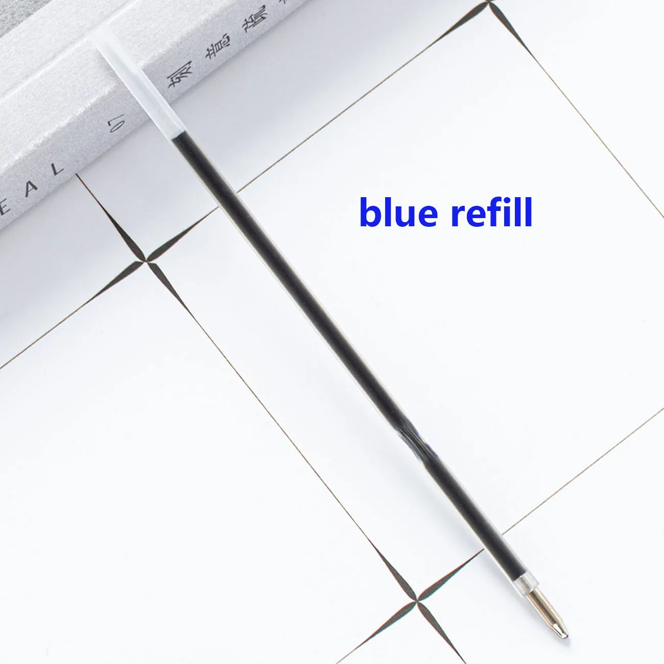 

25 шт., 98 мм, черные/синие стержни, 2 в 1, стержни для выдвижной шариковой ручки, 3,85 дюйма/9,8 см, стержни для ручек, стержни для стилуса с сенсорным экраном