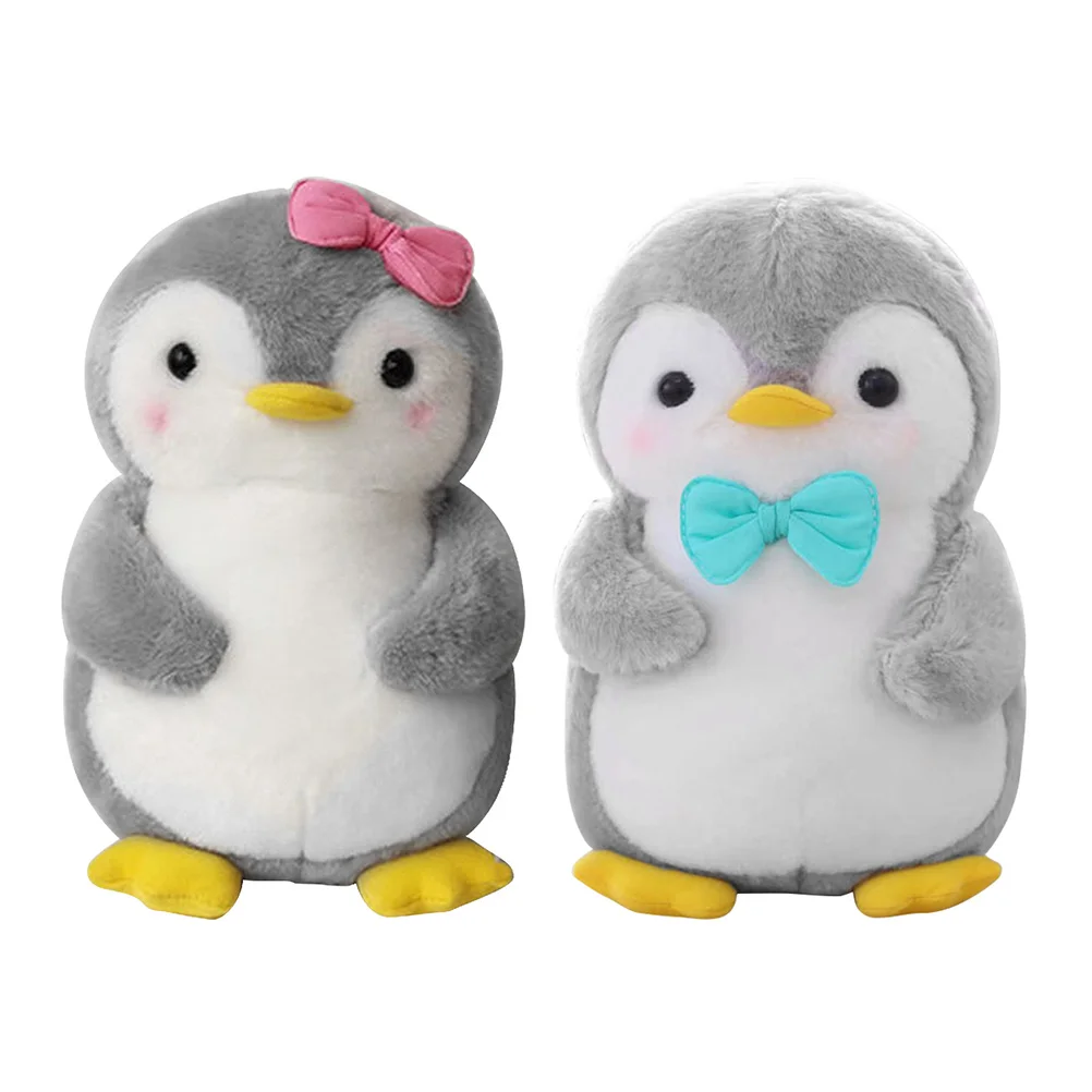 

Penguin Birthday Gift Creative Plush Toys Cartoon Pillow Couple Stuffed Lovely Animal Baby