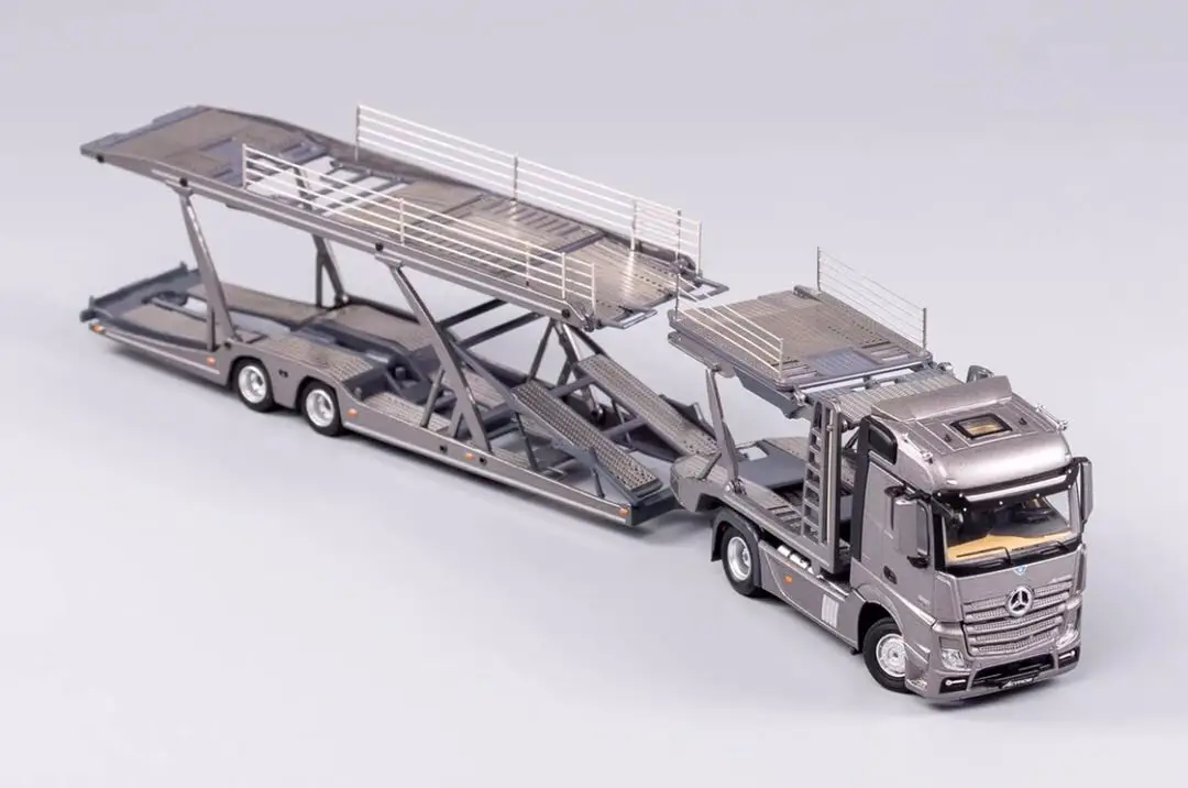 

Рамка прицепа GCD из сплава, 1:64, Mercedes-Benz, трактор Actros Benz, транспортер, грузовик, задний прицеп, украшение, подарок