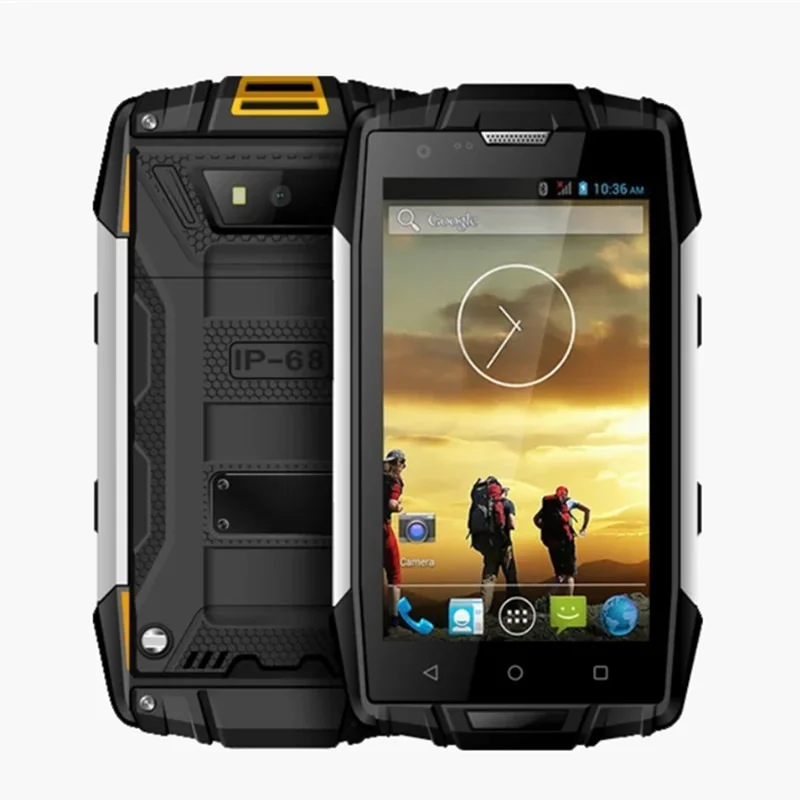 

Rugged IP68 Waterproof Smartphone 4.0" 1GB RAM 8GB ROM MT6580 Quad Core Android 5.1 5.0MP 2400MAH Dustproof Moblie Phone