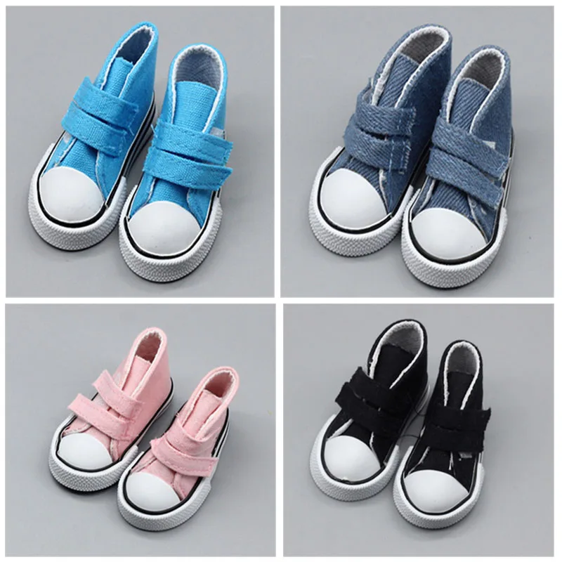 

New Cute Doll Shoes Girl Toys Fashion Canvas Shoes Mini Sneakers Shoes for 18 Inch Doll Girl Shoes Boy Dolls Shoes Accessories