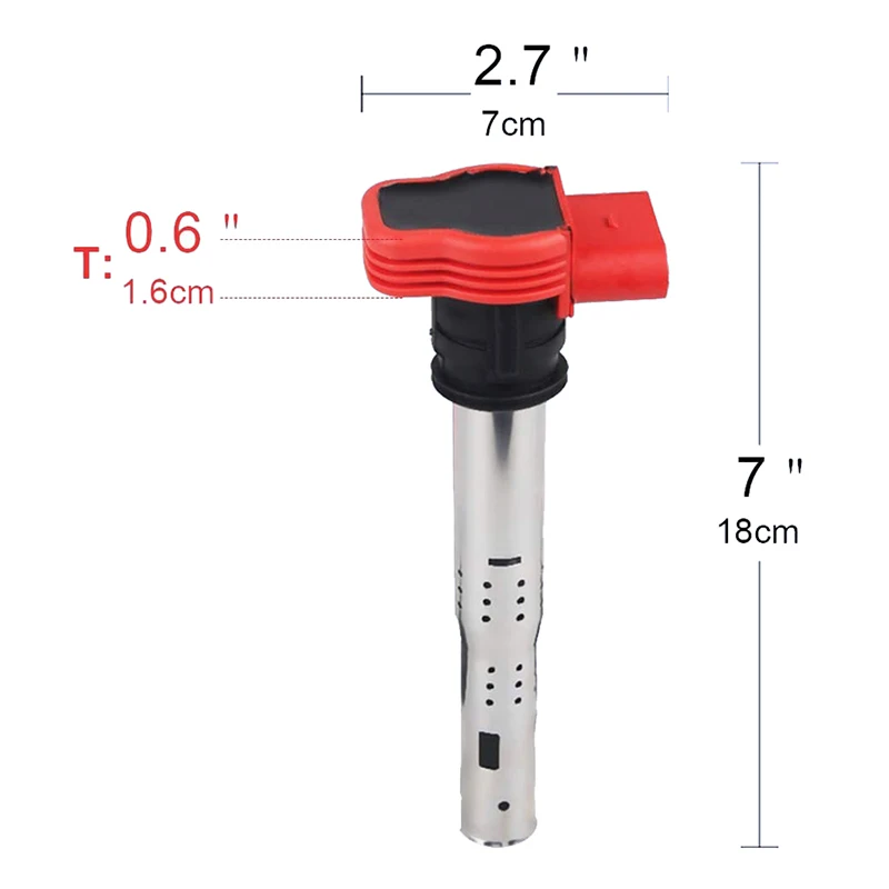 4x высококачественные катушки зажигания для VW Jetta Golf Passat Tiguan CC Audi A3/4/5/6/7/8 TT Q3/5 R8