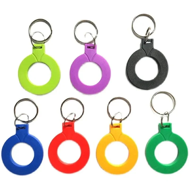 Фото 5 шт. новый 13,5 МГц CUID сменный MF S50 1K IC записываемые ключи копия блок 0 14443A брелки жетон метки NFC клон №3