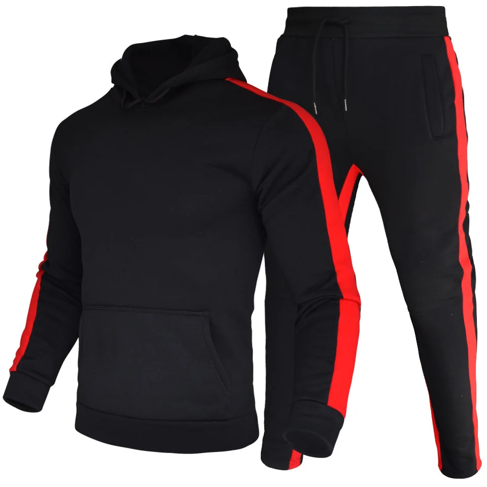 

Men Run Tracksuit Pants Jogging Suit Tracksuit Autumn Winter Outfits Sportswear