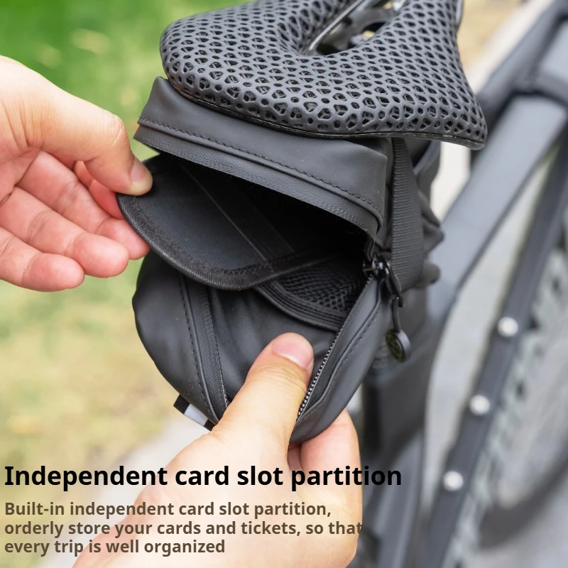 Седельная Сумка Для Внедорожного Велосипеда — Боковая С Верхней Стойкой Трубок