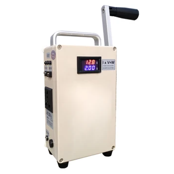 5 V 3A 12V 20A Small Power Hand Generator Mobile Charging Treasure Suit 220v 20w Wild Life Saving Travel Home 1
