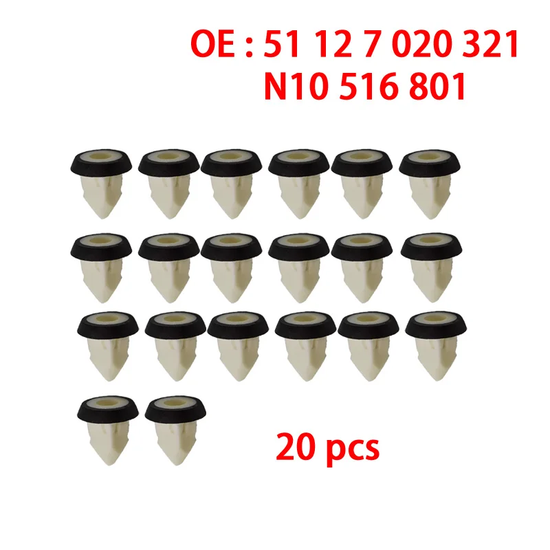 

Зажим для крепления отделки + прокладка для VW Golf Passat Polo 51127020321 N10516801 7020321 A3 A4 A5 R8 Allroad Torx винты распространенная гайка