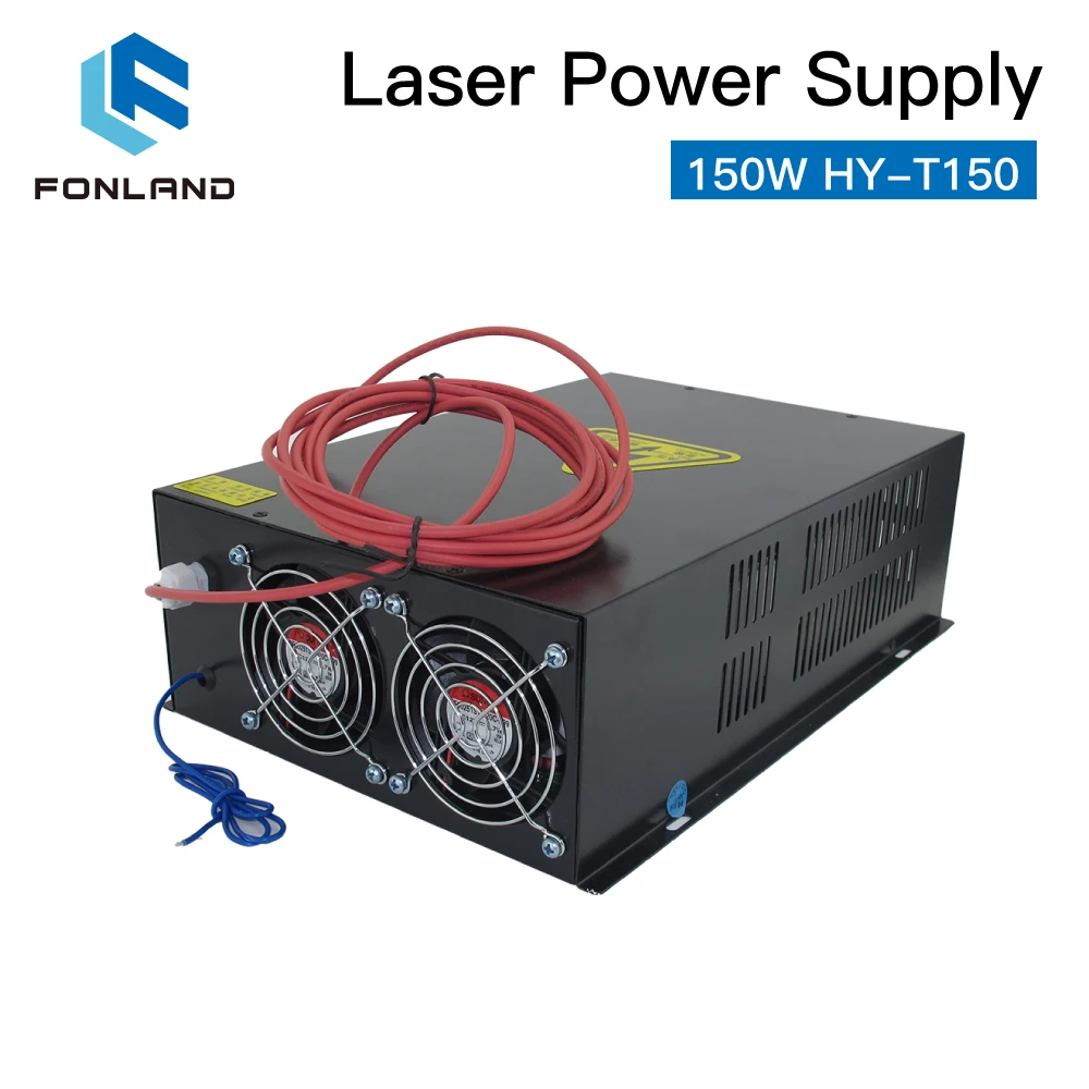 FONLAND 150W HY-T150 CO2 Laser Power Supply for CO2 Laser Engraving Cutting Machine HY-T150 T / W Series enlarge