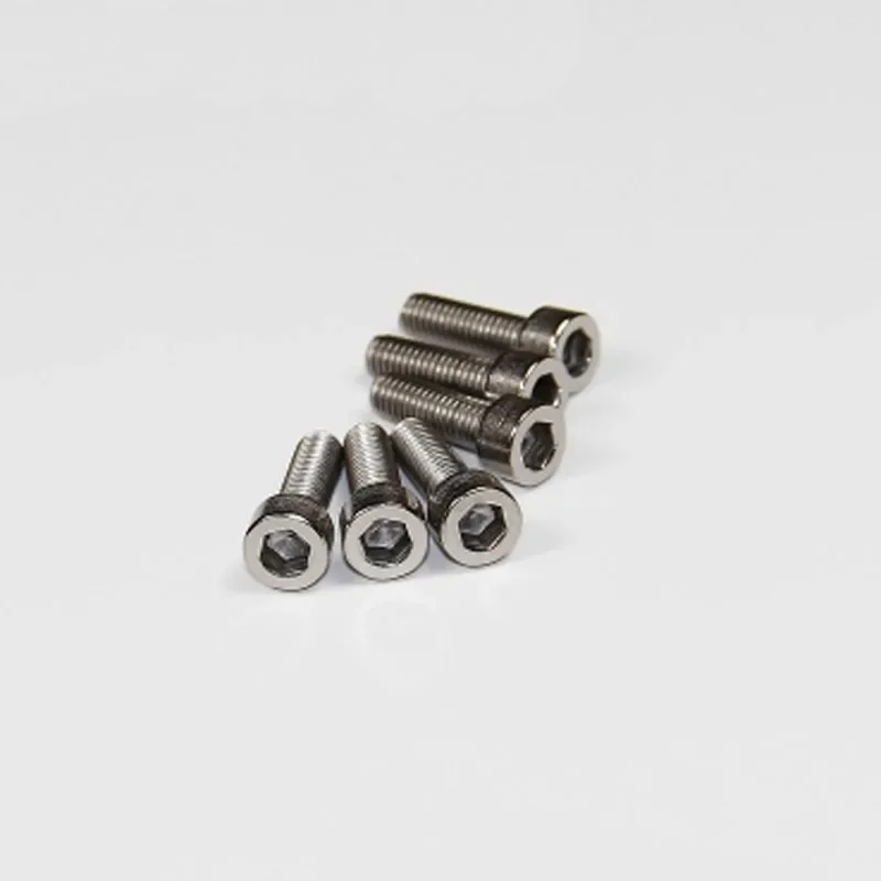 2 шт. M6 DIN912 титановый винт с шестигранной головкой винты из чистого титана