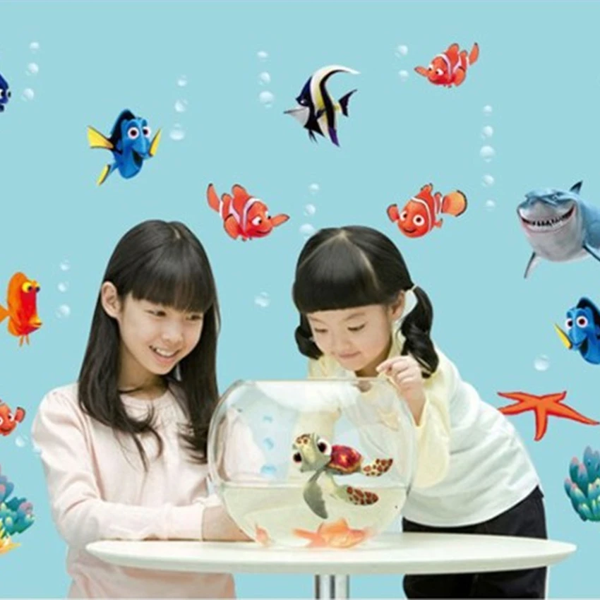 3D обои для украшения дома морская звезда рыба черепаха