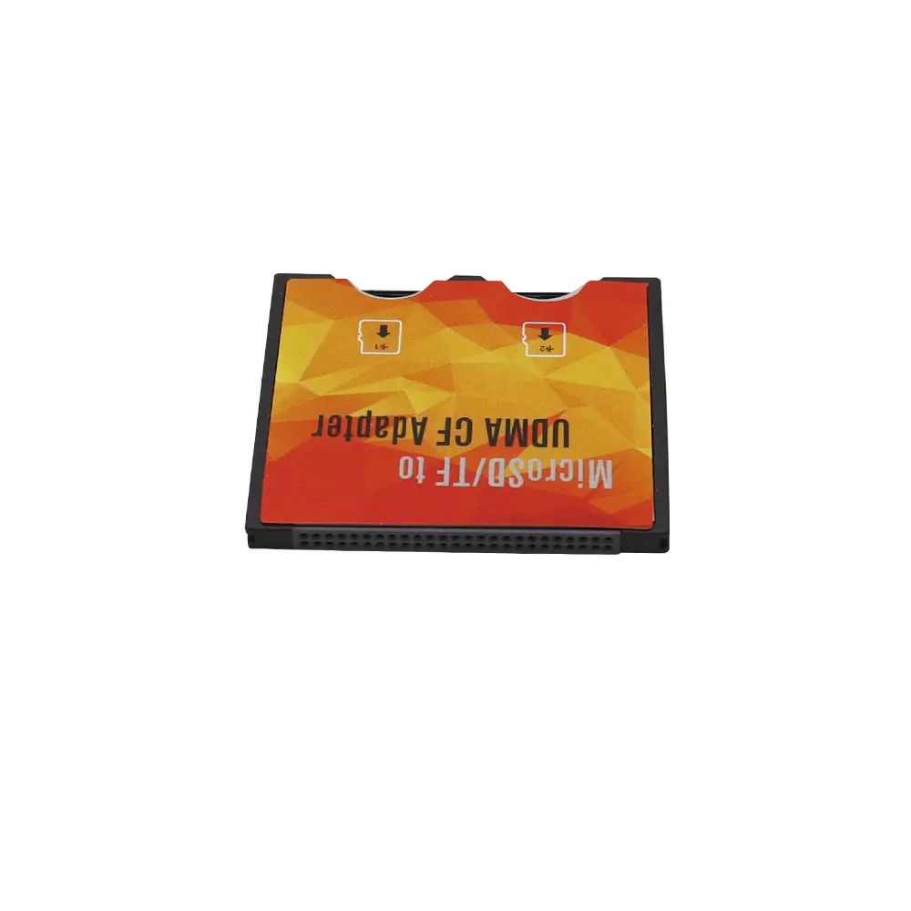 Адаптер для карт памяти Micro SD/TF/CF адаптер с двумя слотами SD/SDHC/MicroSDXC на компактный