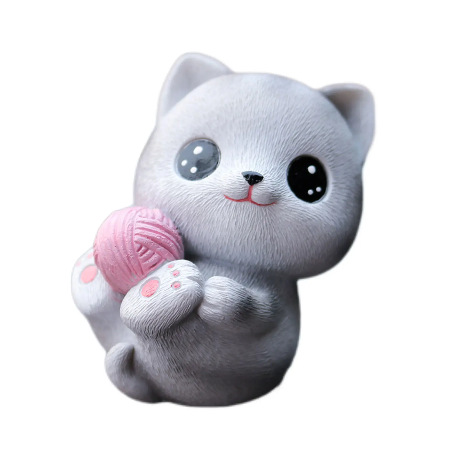 

Car Interior Cat Ornaments Cute Miniature Cat Decoration Cat Figurines Cat Characters Toys Cartoon Look Cute Miniature Cat