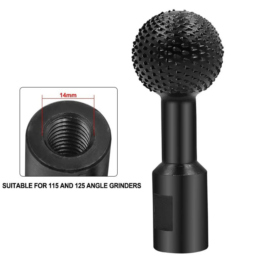 

Сферическая вращающаяся Шлифовальная головка, 10/14 мм, для резьбы по дереву, полировки, гравировки, сверления, Шариковая головка для точильного станка, угловой шлифовальный инструмент