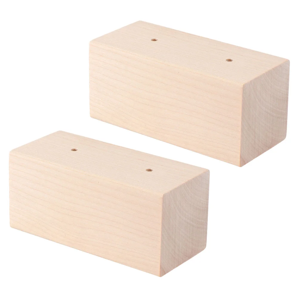 

2 Pcs Mounting Base Cupcake Holder Lid Baking Flower Nail Base Suite Icing Flower Nail Holder Wooden Cake Flower Nail Base