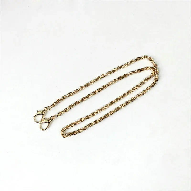  Women Metal chain for bag handle Fashion Bag Chain Replacement Shoulder Straps Bag Accessories 10pcs-60cm-120cm