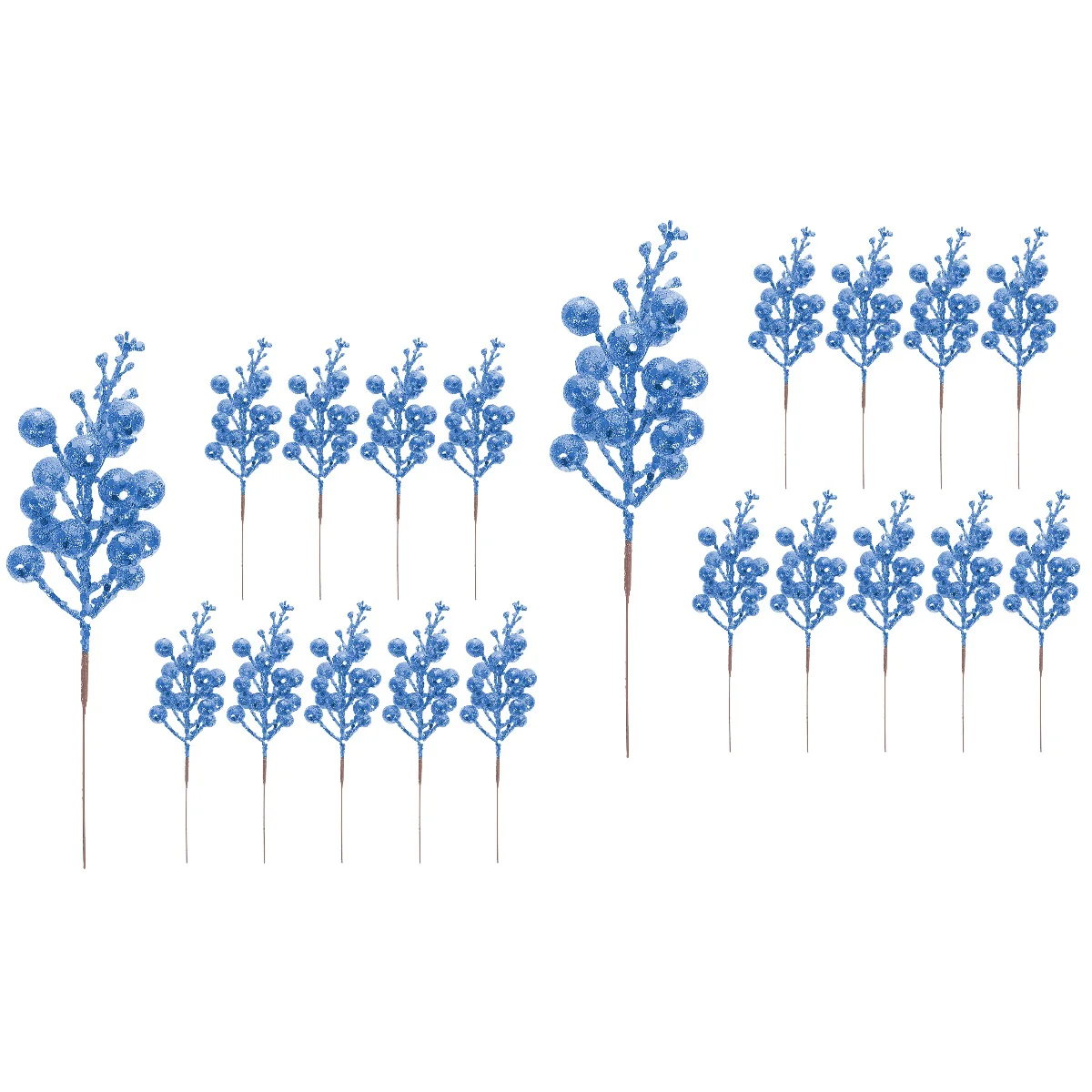 

Christmas Berry Tree Picks Pick Stems Wreathartificialholly Berriesstem Silver Golden Holiday Floral Crafts Branches Decoration