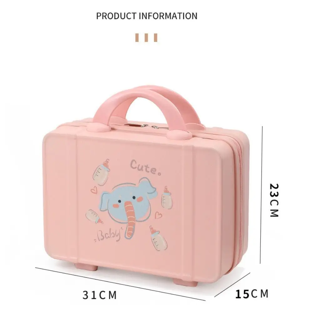 Милая 14-дюймовая Водонепроницаемая Мини-сумка Для Багажа Портативный Косметичка