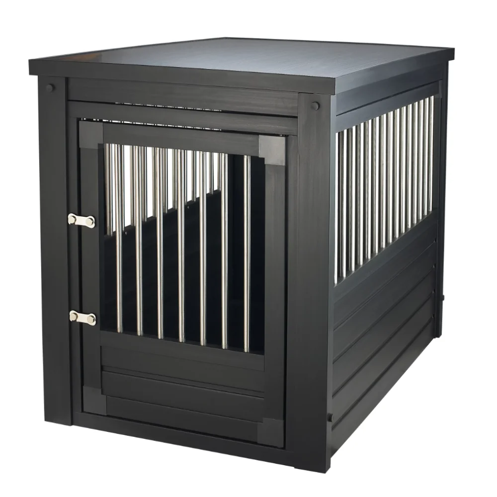 

ECOFLEX Dog Crate End Table - Espresso Large