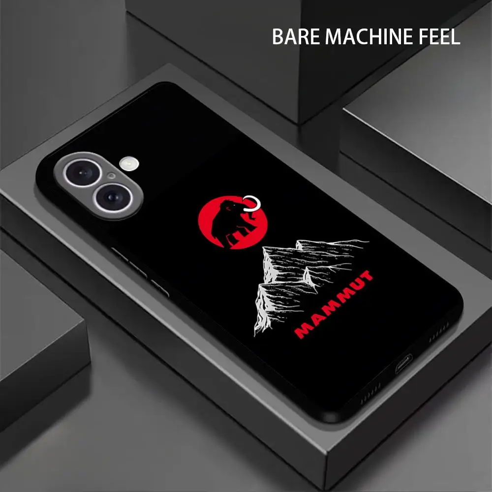 Роскошный чехол для телефона M-Mammuts-S iPhone 16 15 14 13 12 11 X XR XS XSMAX 8 Plus Mini Pro Max мягкий
