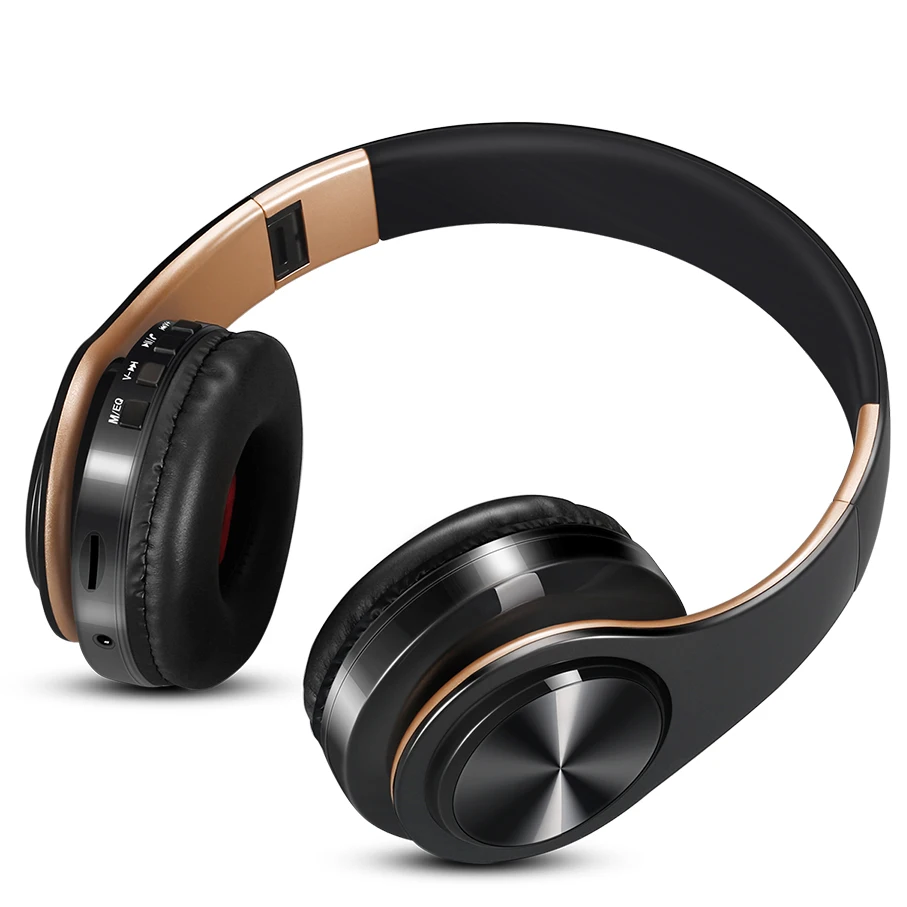 

SHACKFactory Supply cuffie Bluetooth senza fili cuffie Stereo musica cuffie supporto SD Card con microfono per Ipad Mobile