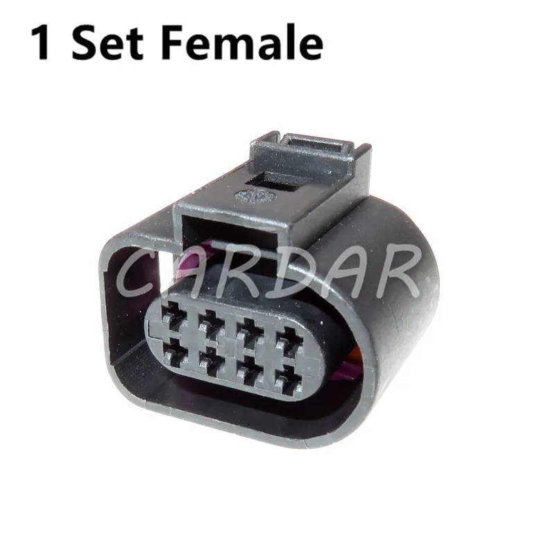 

Водонепроницаемый Автомобильный коннектор, 8-контактный 1J0 973 714 1,5 мм, автомобильный радар, жгут проводов, гнездо 1J0973714 для VW Audi