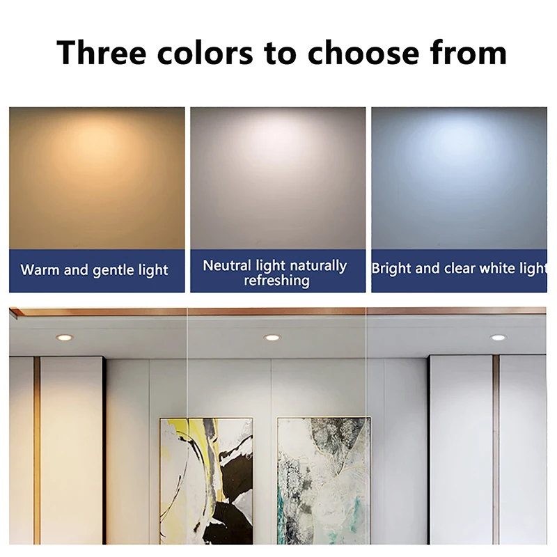 Точечный светодиодный светильник с датчиком движения Lamparas 220 В потолочный