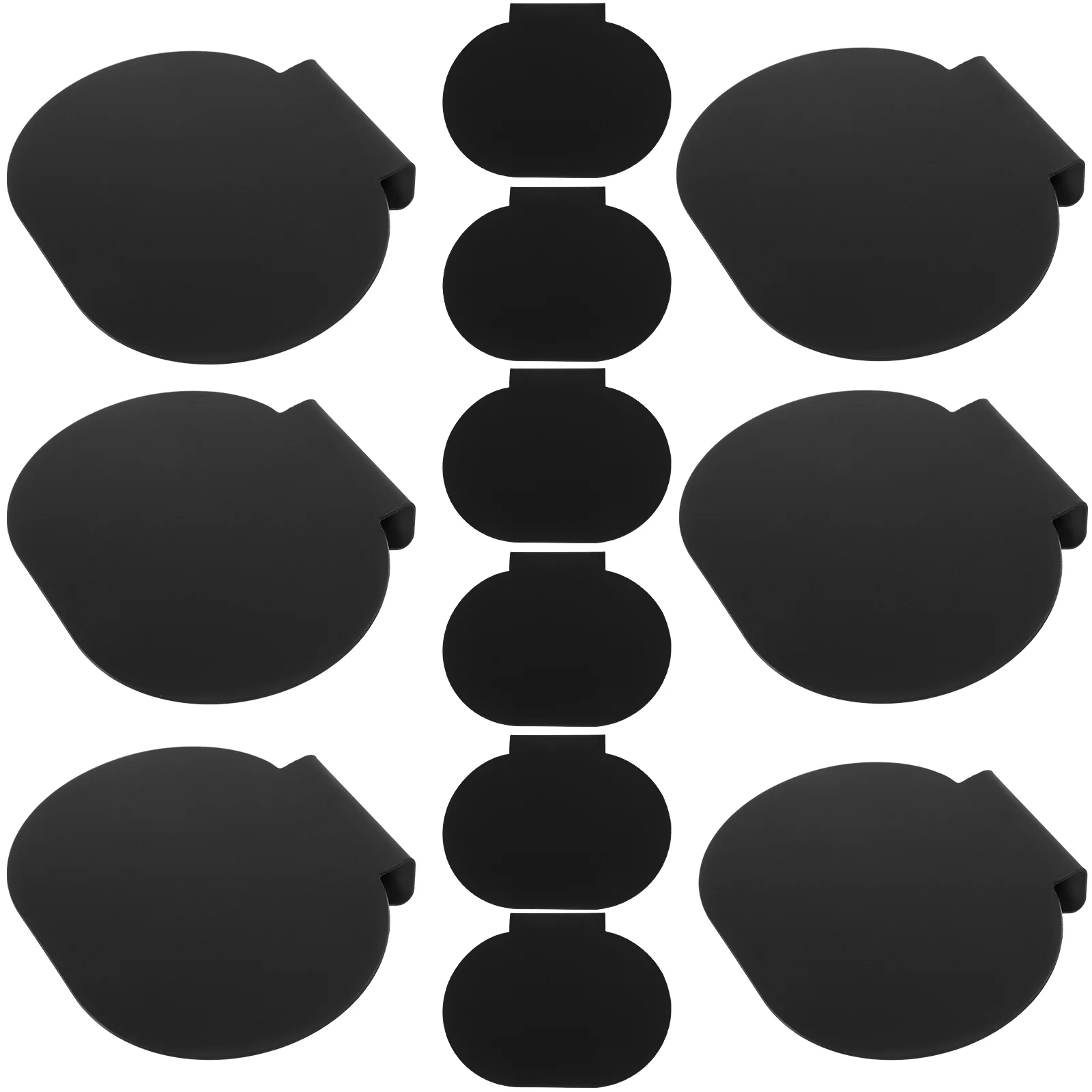 12 шт. держатель этикетки доска объявлений для контейнеров хранения зажимы