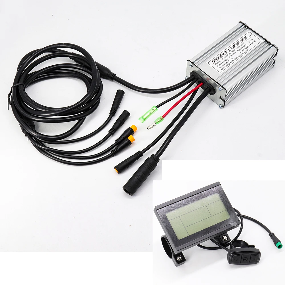 KT Ebike Controller Waterproof 250W 350W for Bafang Hub Motor 36V 48V Electric Bike Controller with LCD3 LCD4 LCD5 Display