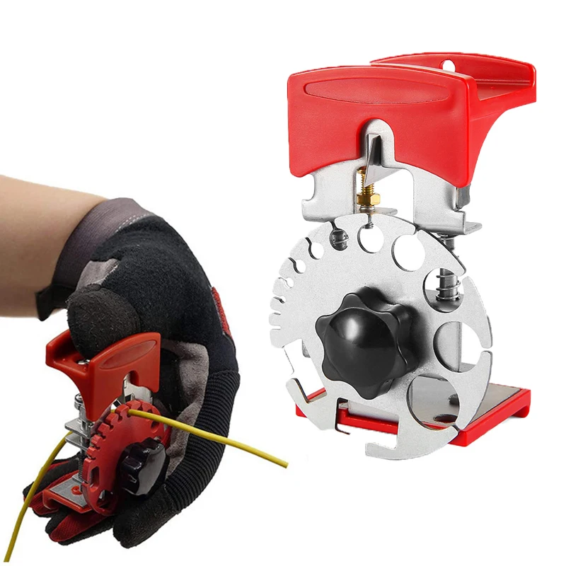 

Decrustation Electrician Copper Pliers Handheld Cable Stripping Portable Hand Tool Peel Wire Adjustable Quick Wire Stripper