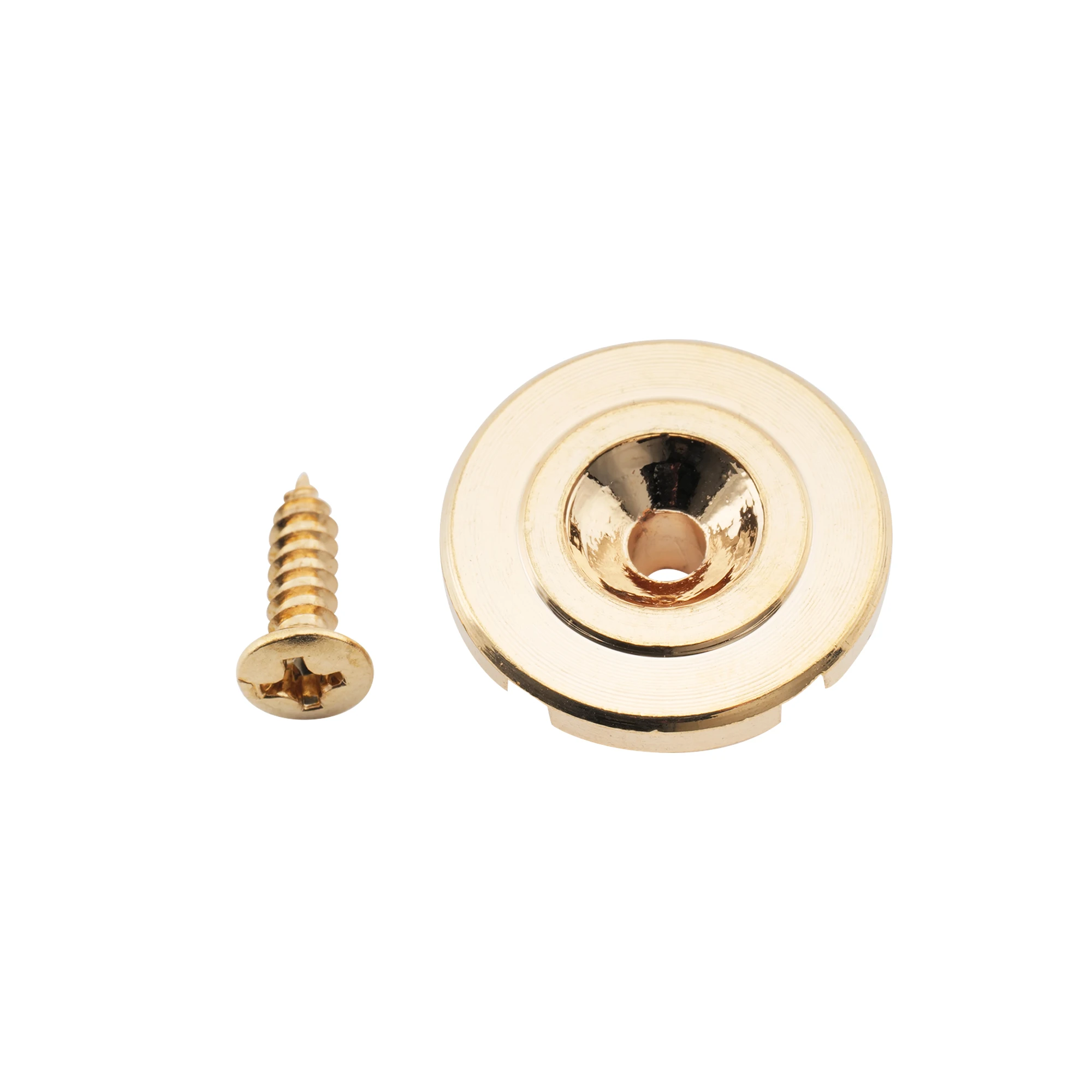 

Стальная винтажная круглая басовая гирлянда Musiclily Pro, фиксатор дерева для точных/джазовых басов, электрические басы, золото