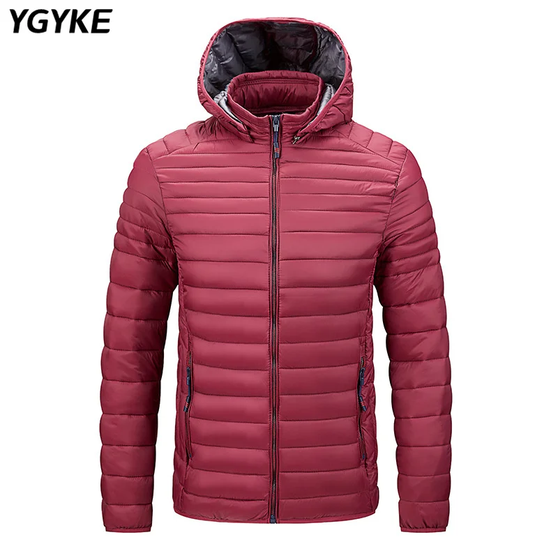 Winter Hot Sale Zipper Warm Men's Thickened Hooded Parka Casual Slim Coat Men's Fashion Tops Cozy Plus Size Jacket